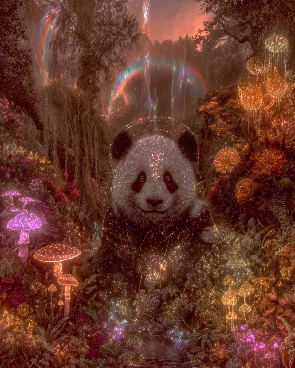 Chibi wandered too far into the glowing garden and accidentally became the local forest rumor. The m…