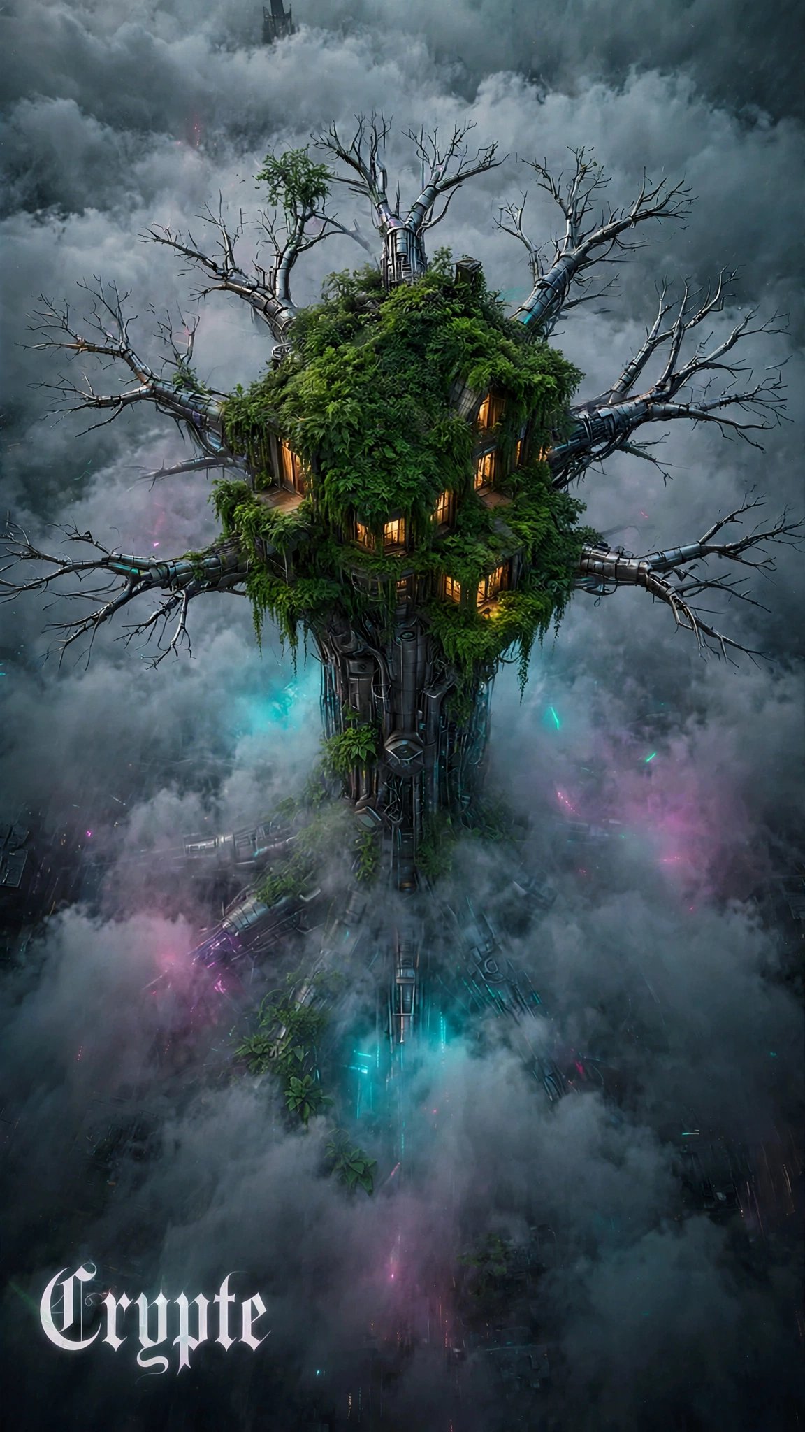 #dailyspark “A house that grew around a tree” When Nature reclaims its rightful place to be a home f…