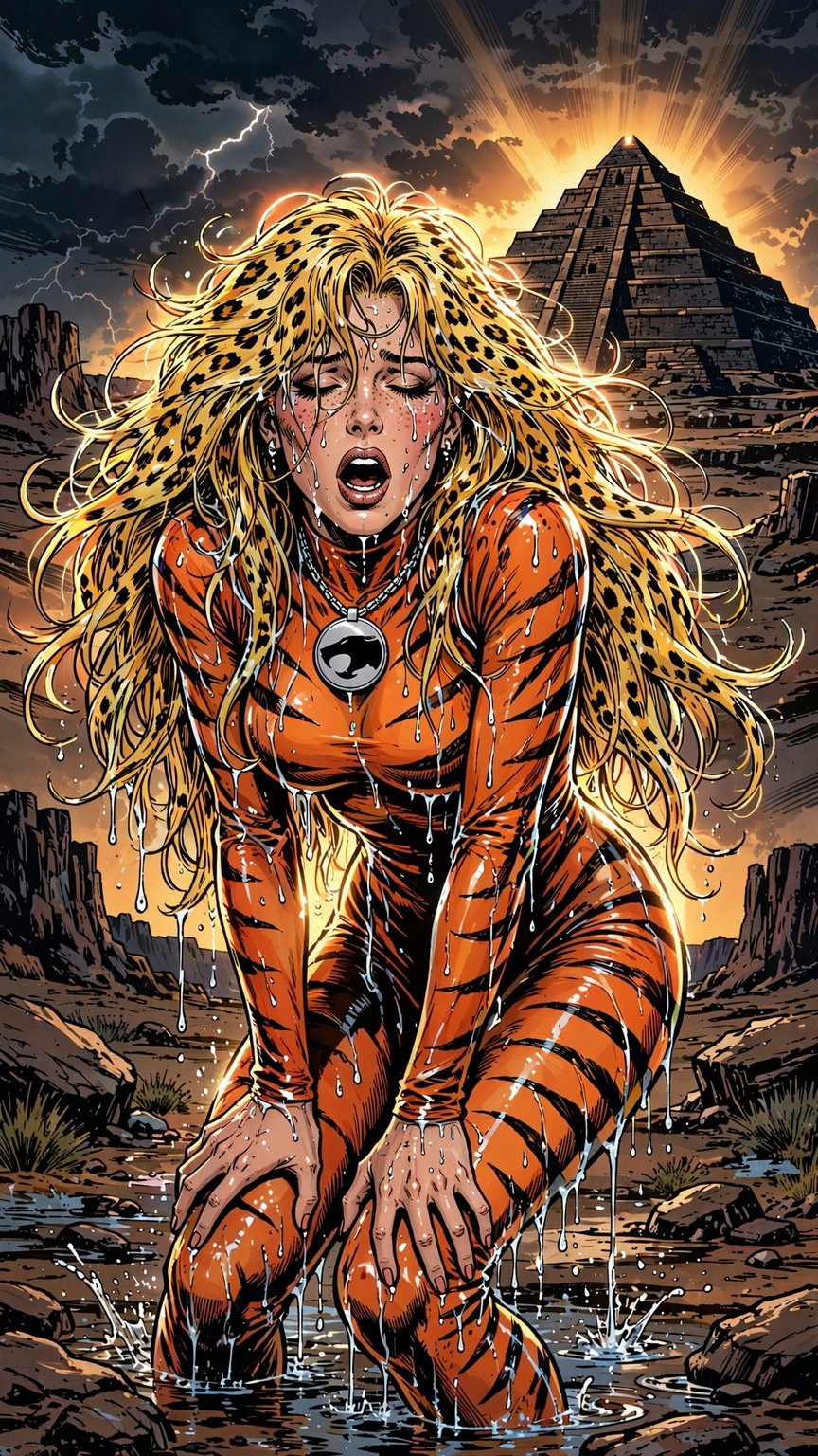 An Exhausted Cheetara