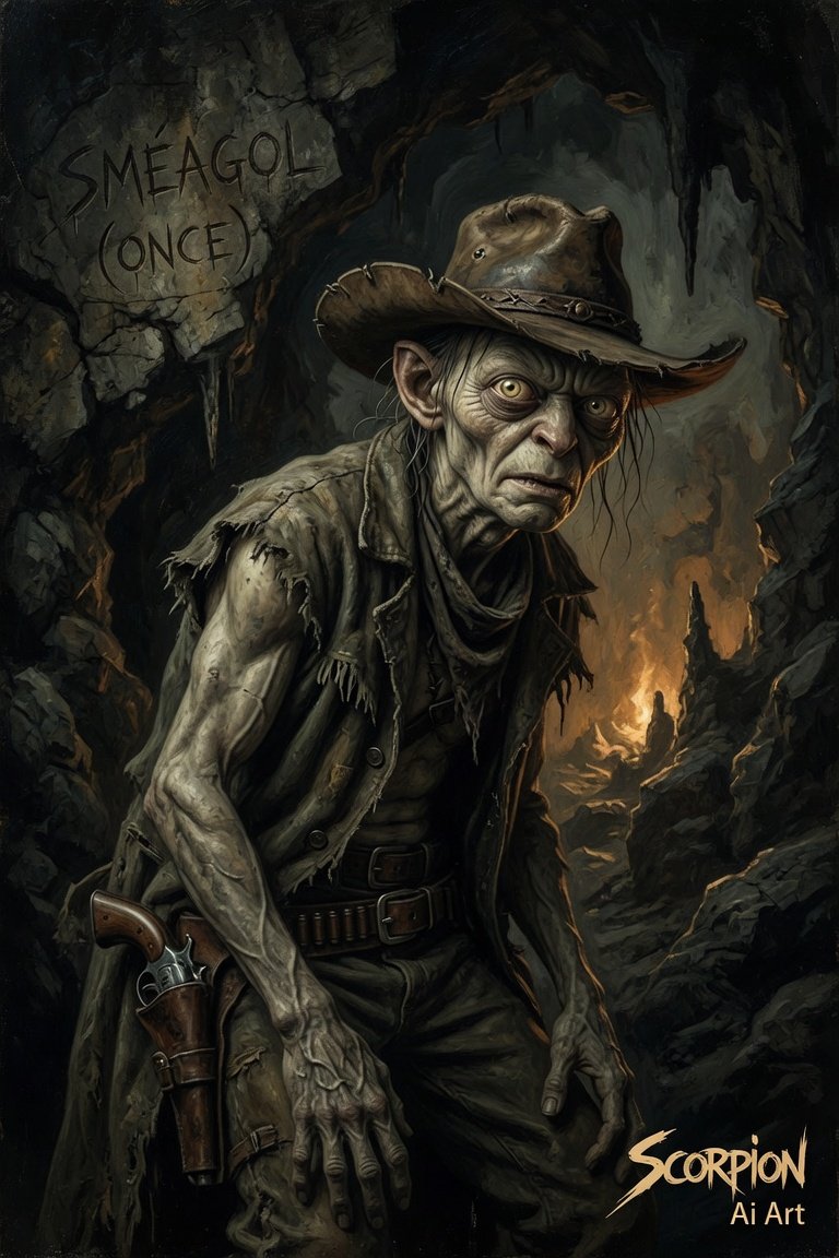 My precious Reimagined Lord of the Rings Western