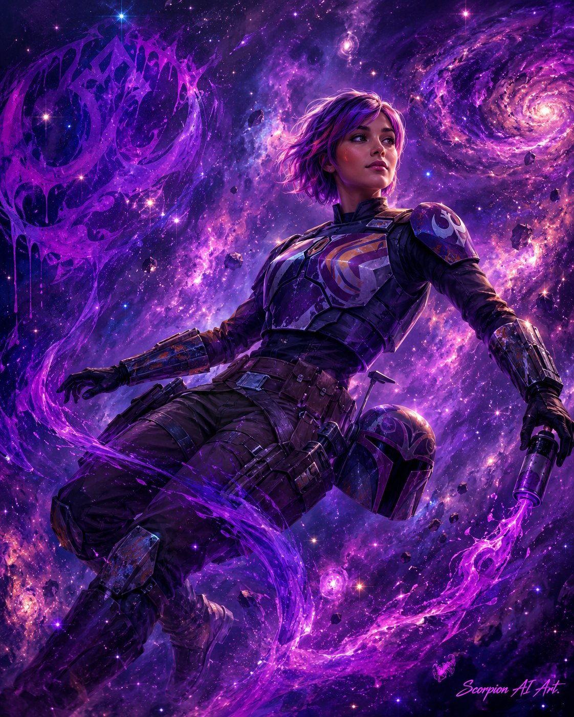 May 21 - Violet • Nebula • Drift #3wordchallenge