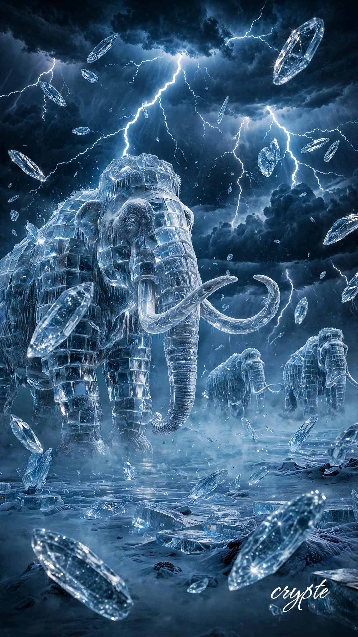 #AiStoneAge Hosted by @GuruScorpion "Day 5": Giants of the Ice Age 🥶