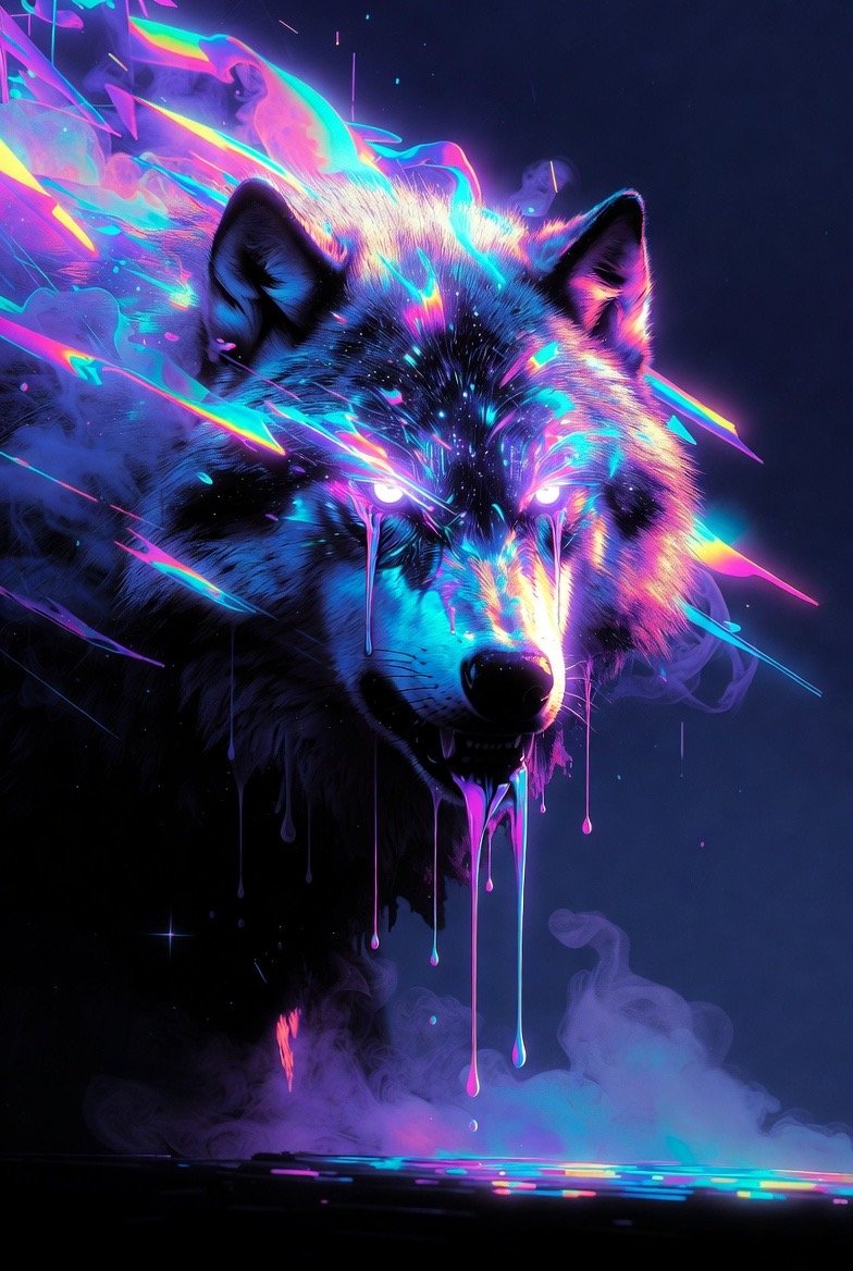 Neon Wildlife #dailychallenge