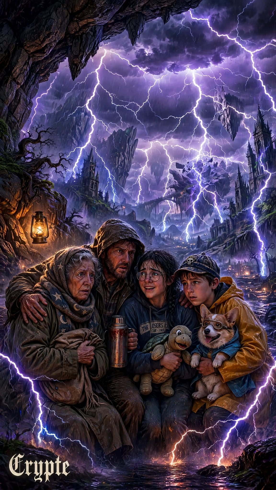 #SevenNightsOfTheImpossible By @GuruScorpion 🌠✨✨ Day 4: Night of the Storm ⚡⚡⚡⚡