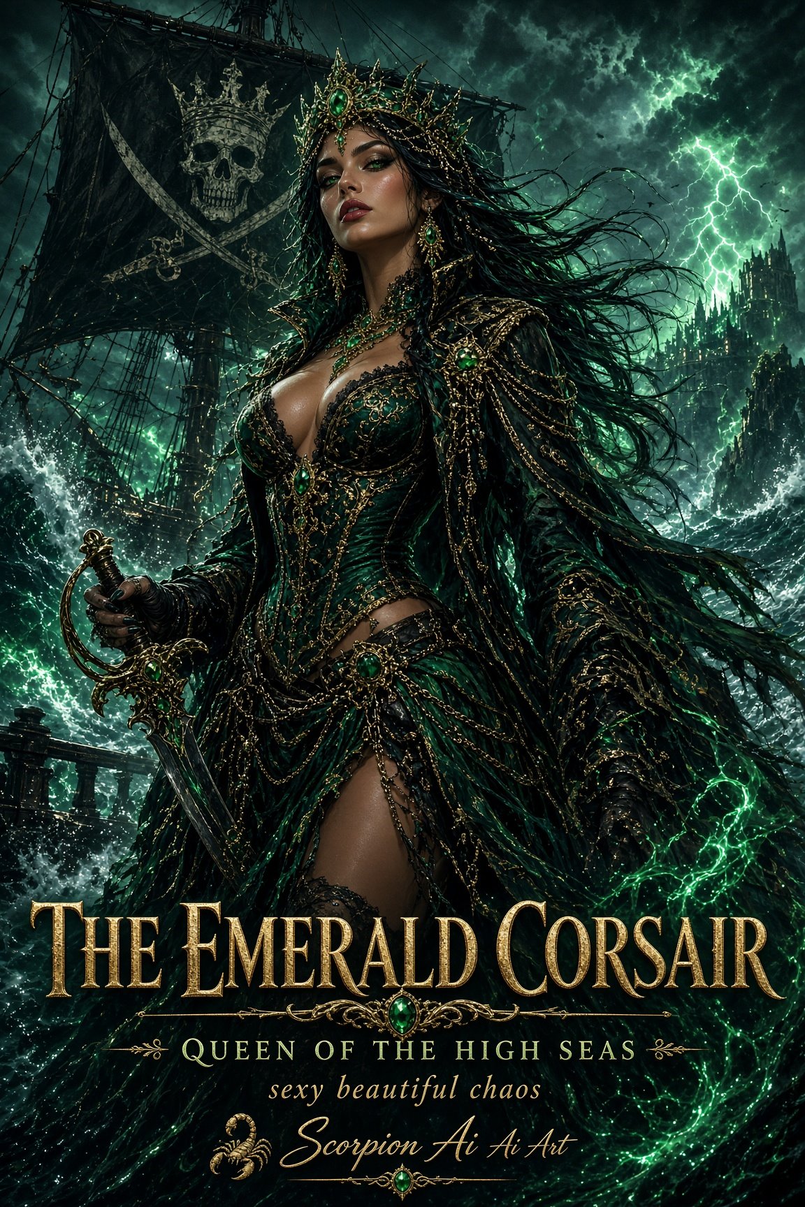 The Emerald Corsair: Queen of the High Seas #BeautifulChaos