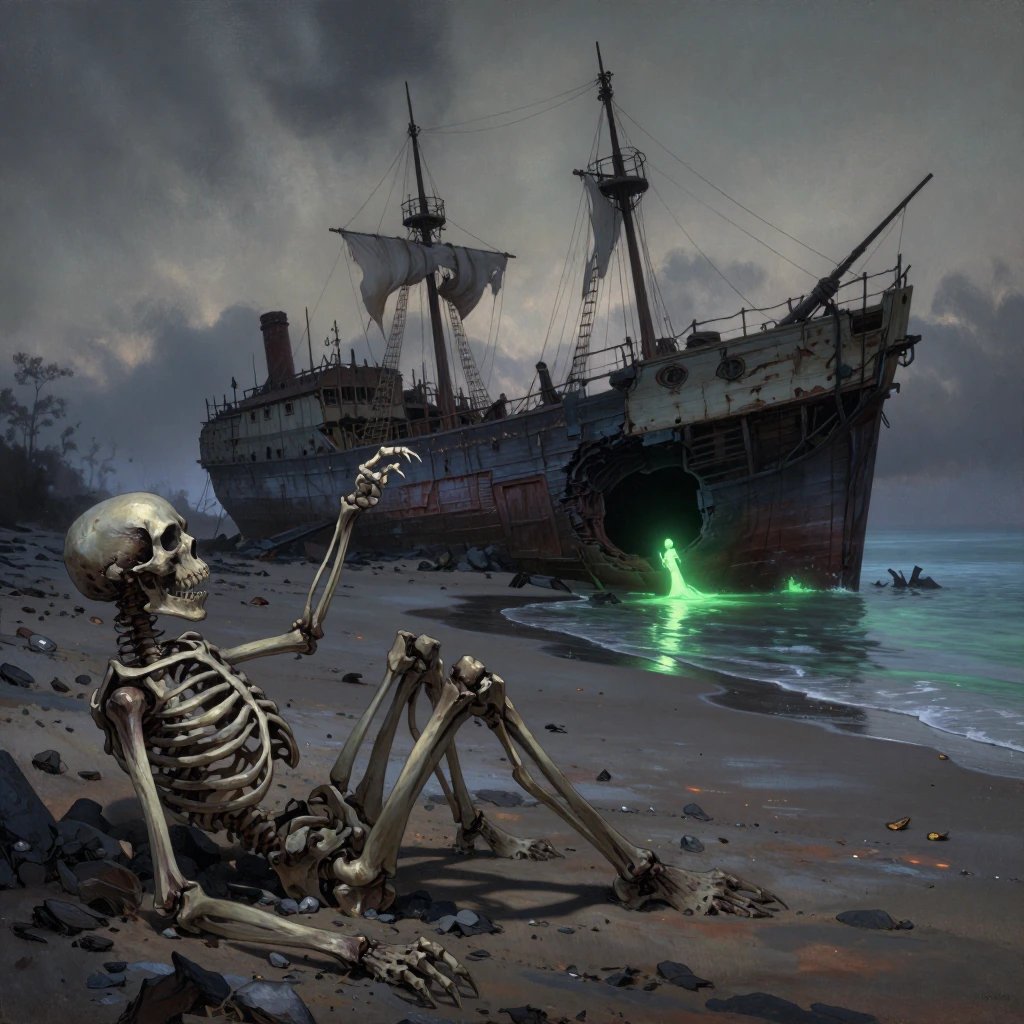 #dailyspark What the tide leaves for the drowned