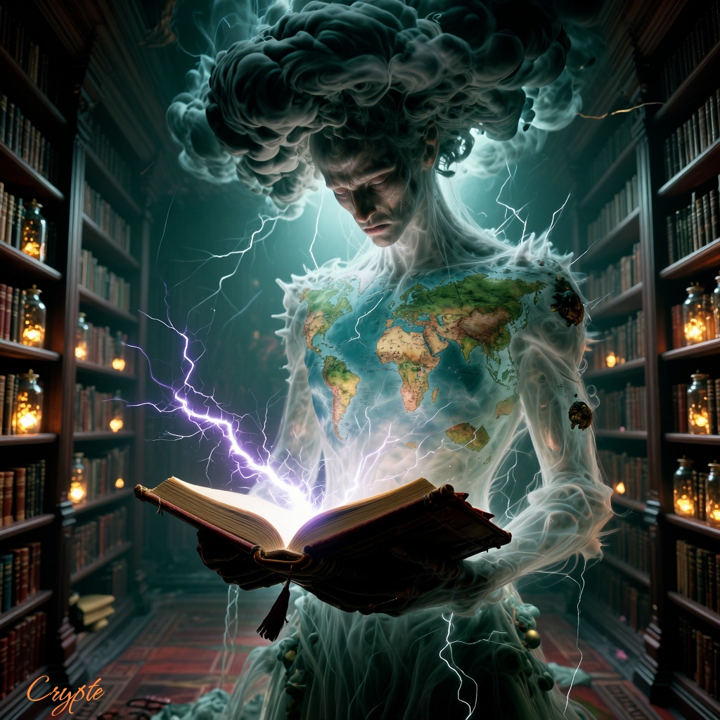 #dailyspark the archivist of thunder⚡⚡⚡⚡