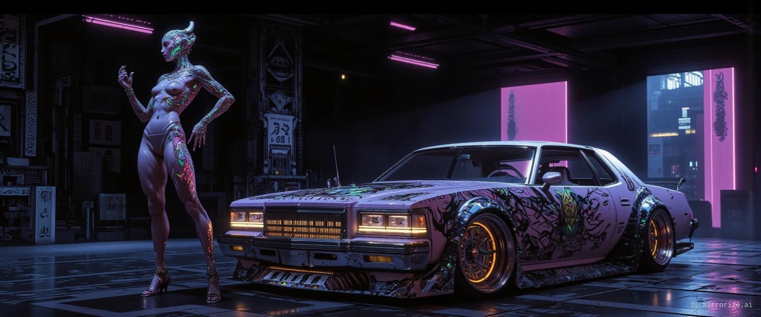 Custom mods in 2036 are off the hook! [#Illusdark 21:9 AR via @Mirrorize 🪞]