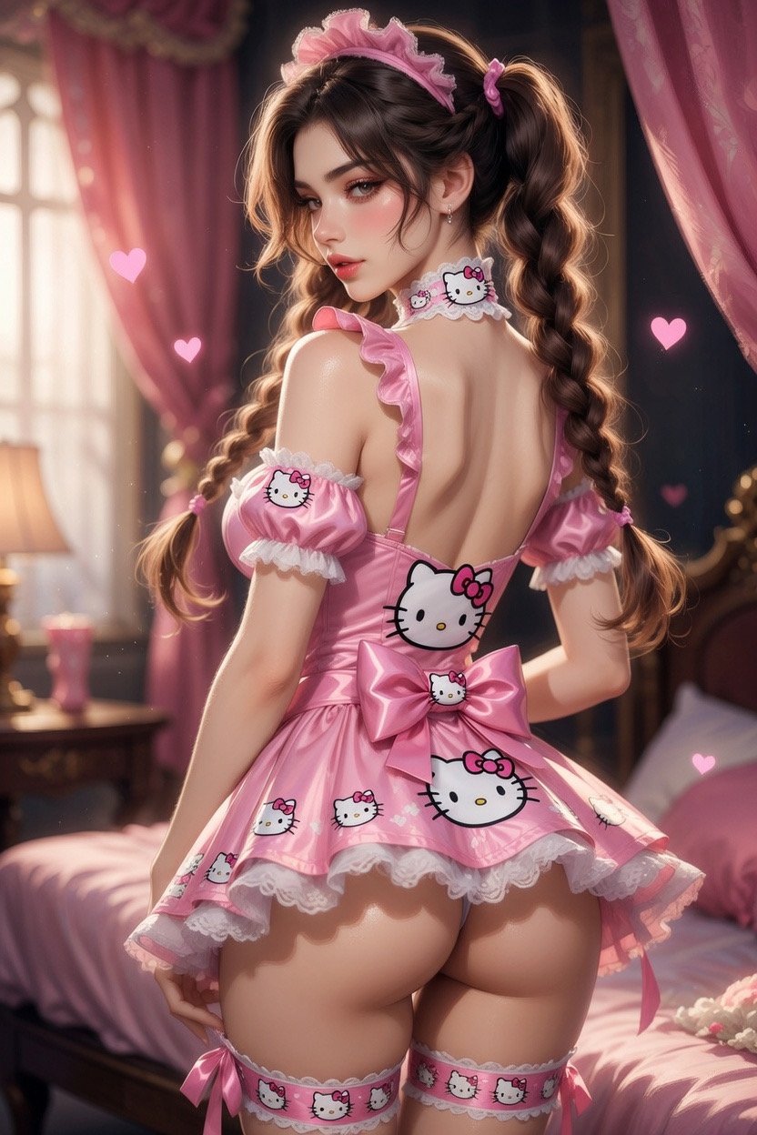 #maidmonday “Hello Kitty Cleaning Service” @gigisaiart247 think this business would work?