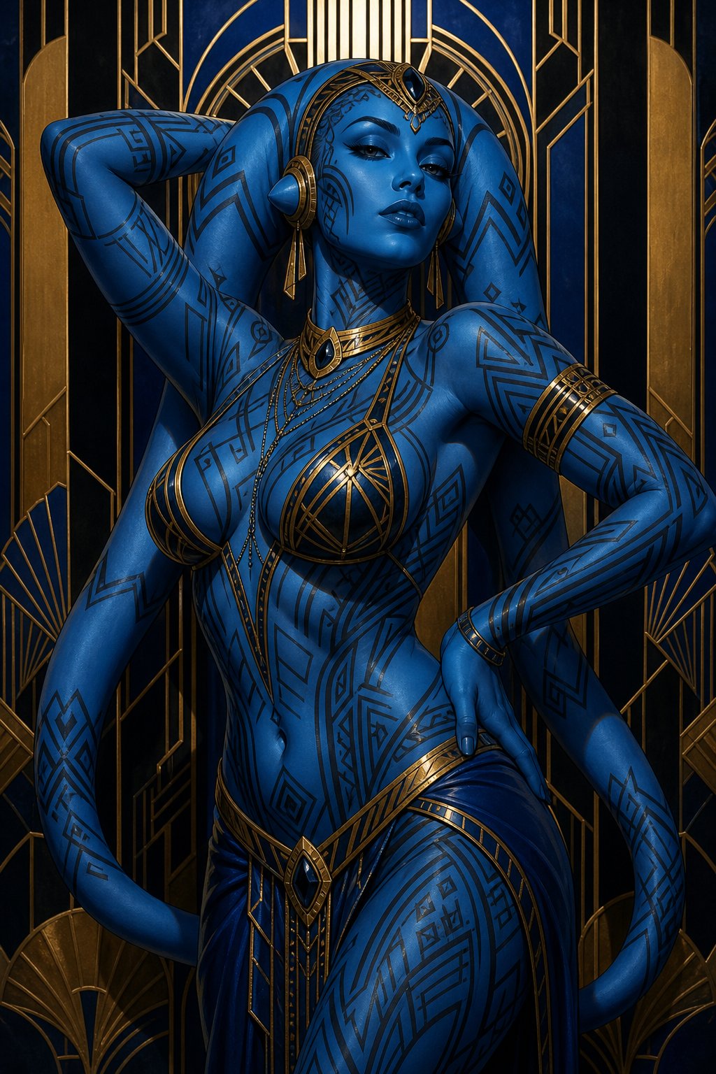Art Deco Twi'lek 1
