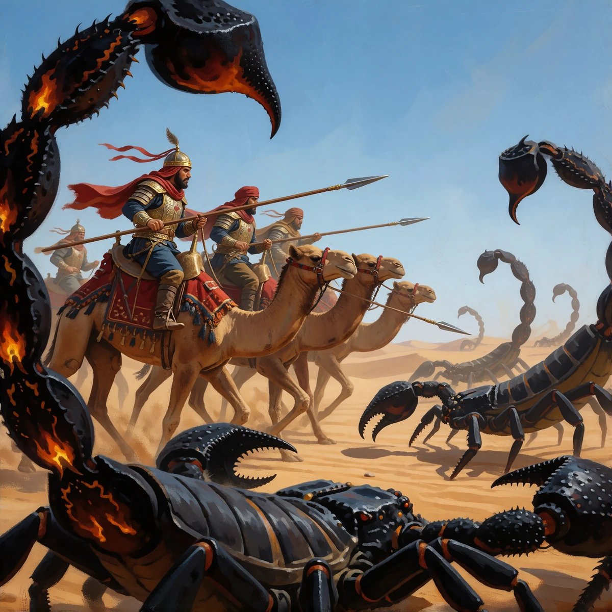 #AugustAipocalypse Day 23: Desert Destruction - Havoc Upon the Sun Scorched Waste