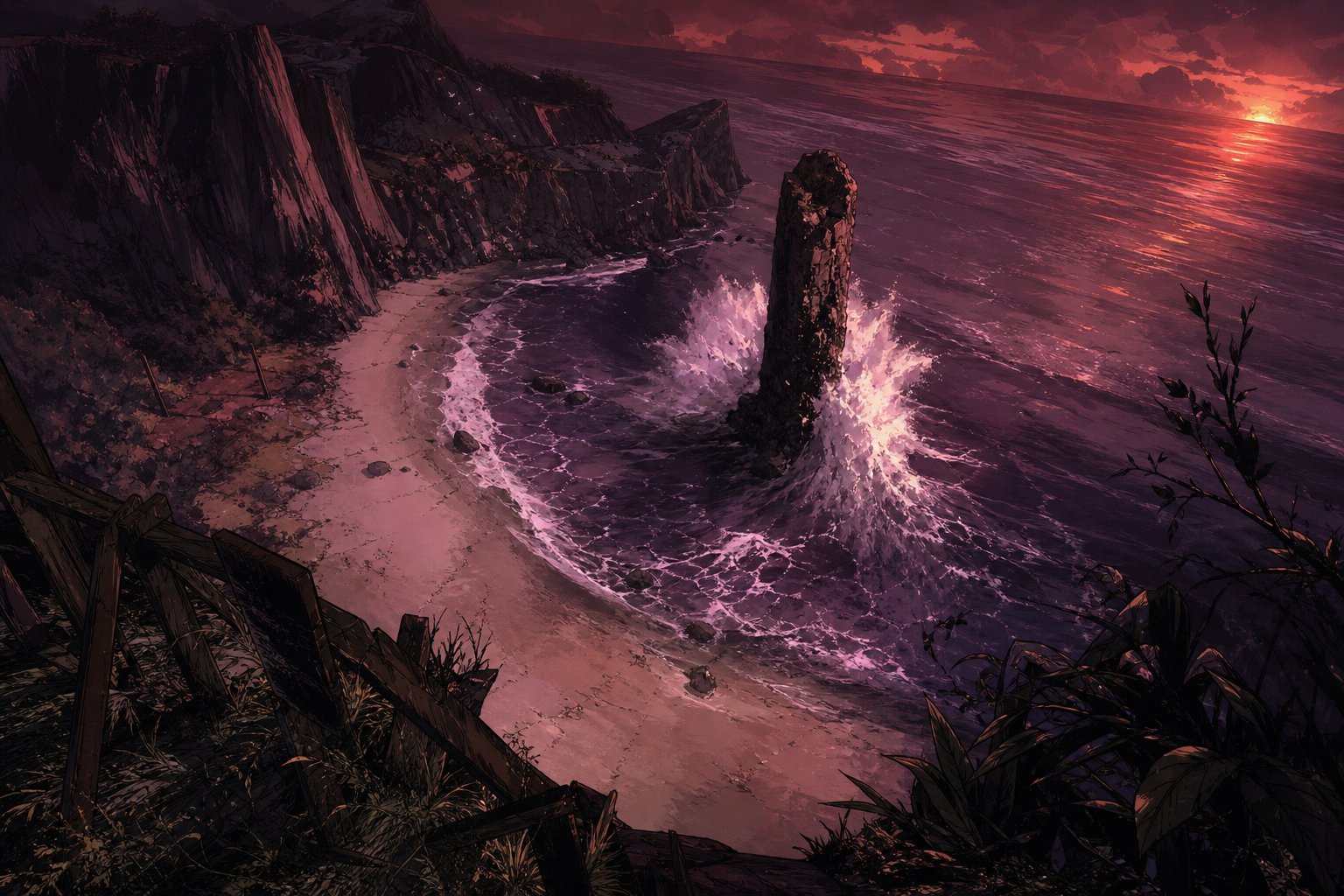 Finger Rock - Sunset