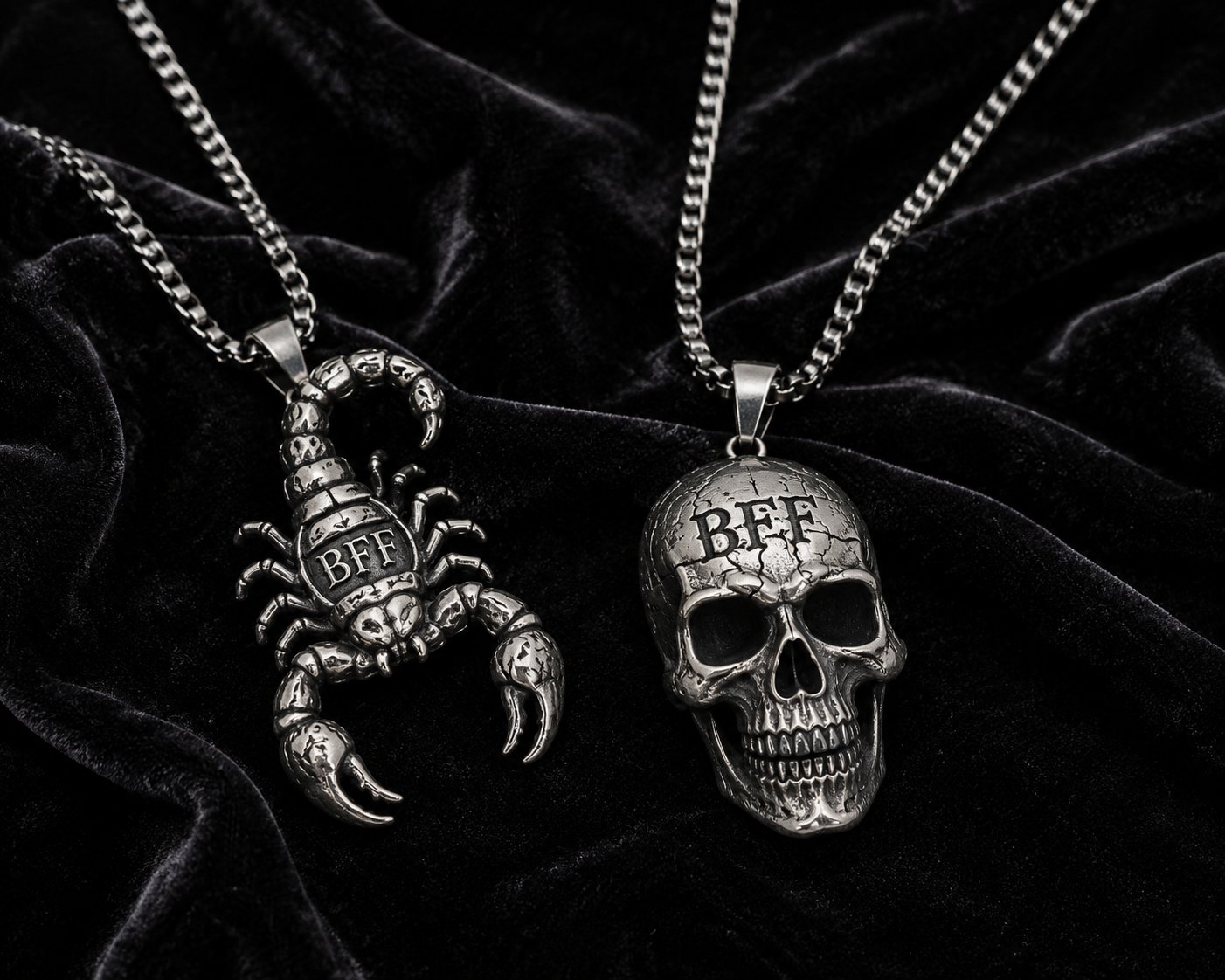 BFF necklaces for @GuruScorpion and I.