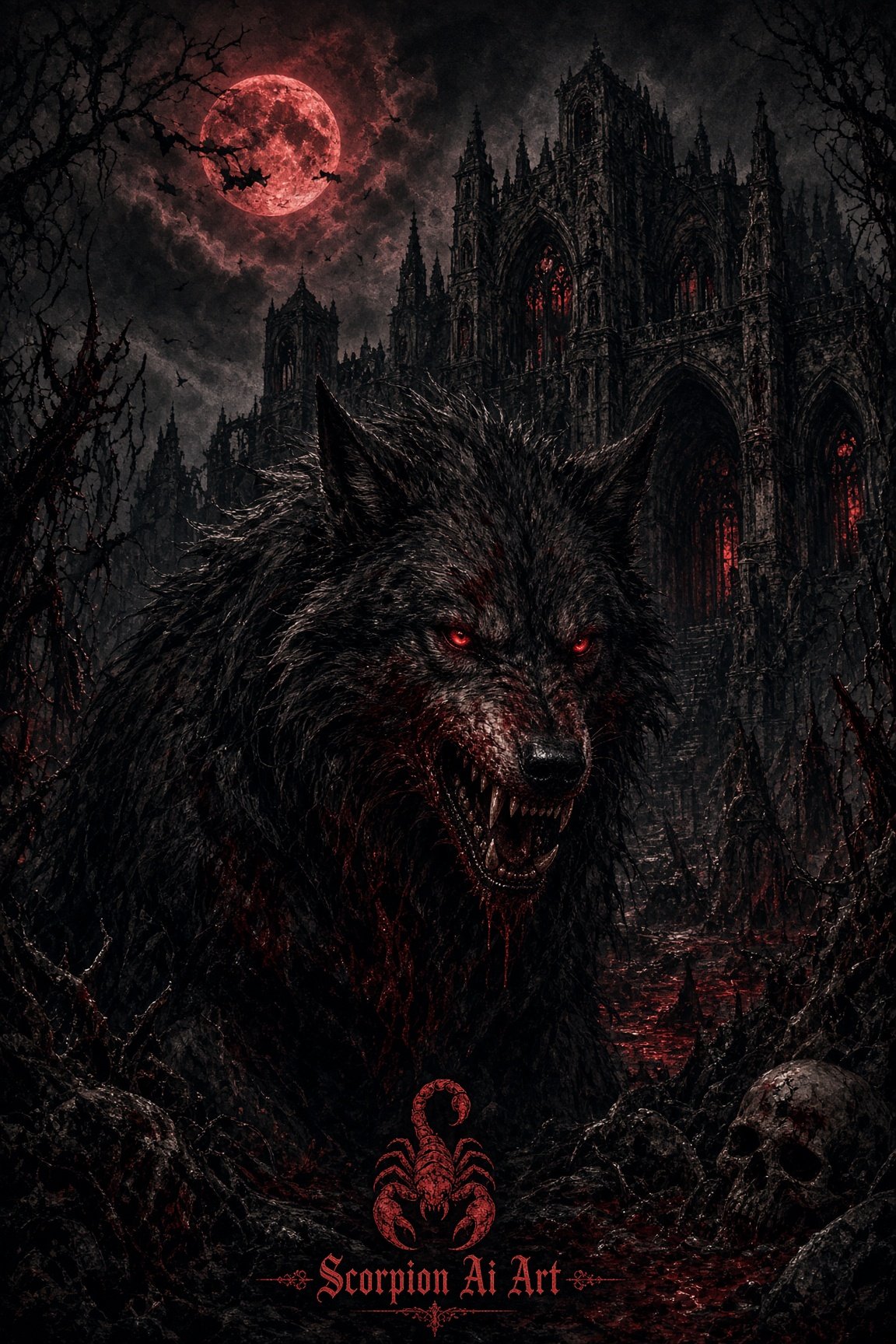 Blood Wolf / Death Wolf #WolfWednesday