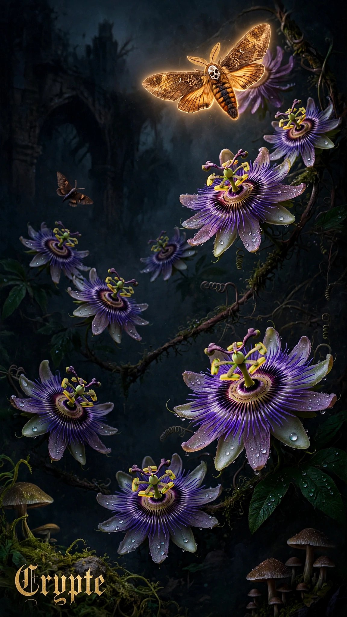 "Where night has fallen, beauty blossoms anew." Have a nice Sunday dear creative Friends 🙏🌞