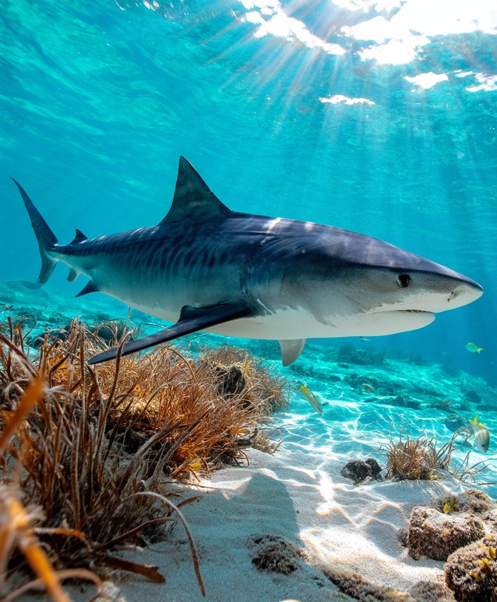 #Sharkweek Day 3: Tiger Shark Depth Hosted by @GuruScorpion