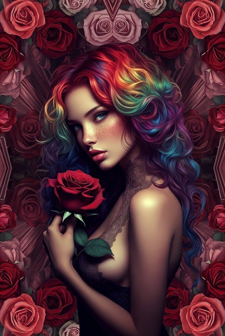 Rose 🌹 Art