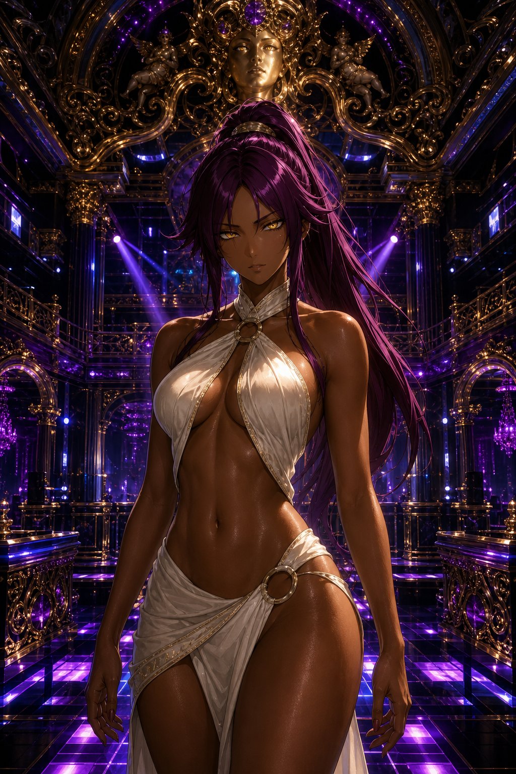#AIイラスト #aiart #synthart #GenerativeArt #AIArtCommuity #AIArtistCommunity #左利きジェダイ Yoruichi Shihoin…