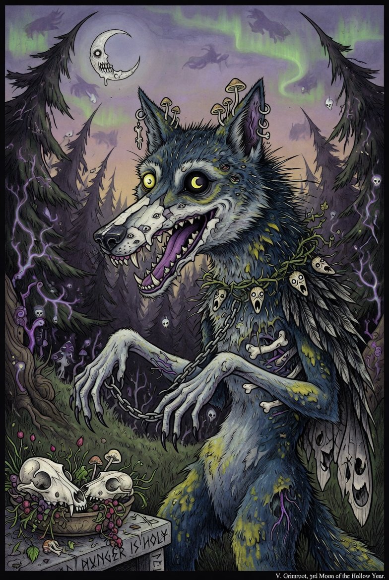#WolfWednesday #whacky #weird