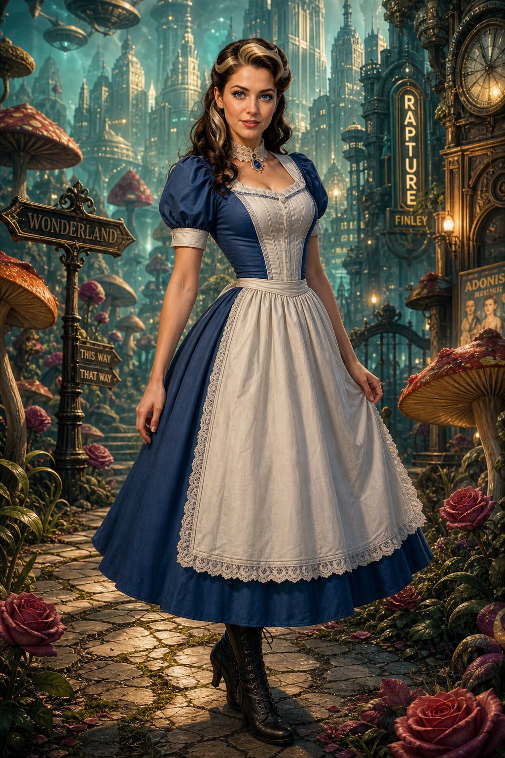 Alice Elizabeth in Bioshock Land