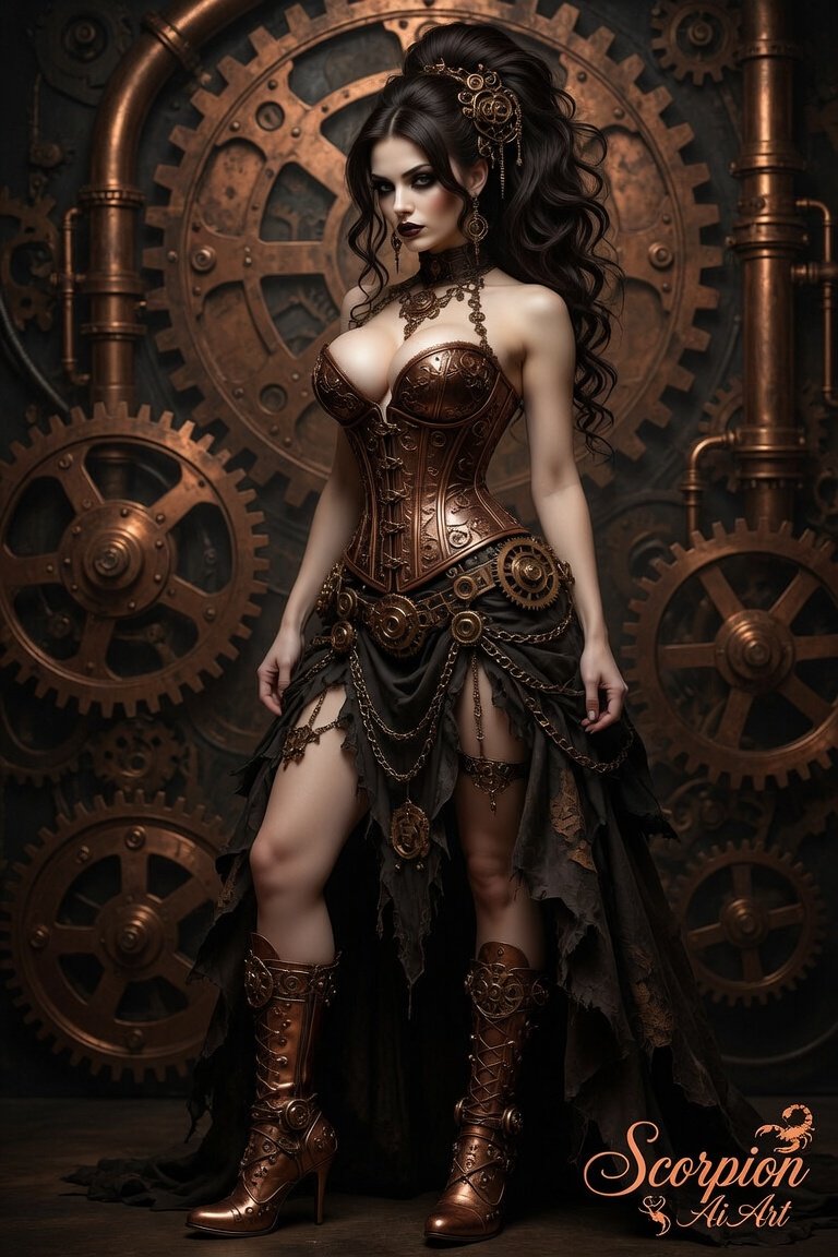 Steampunk — Copper — Gears