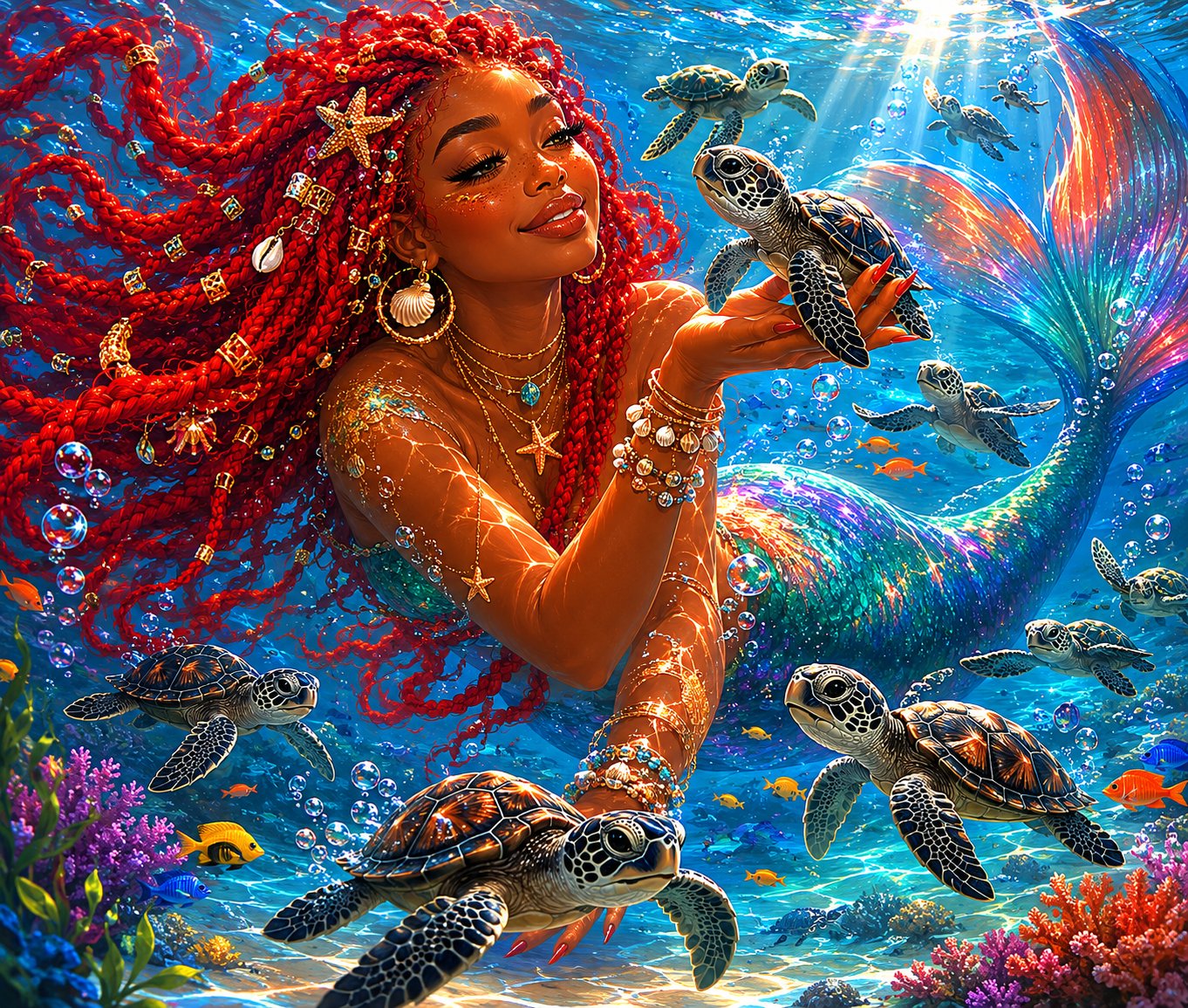 #seasonoffirstbreath by @GuruScorpion Featuring Ariel!