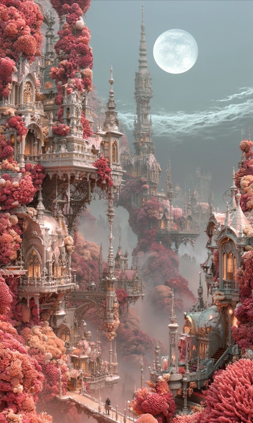 #dailyspark a city that grows like coral🪸🪸