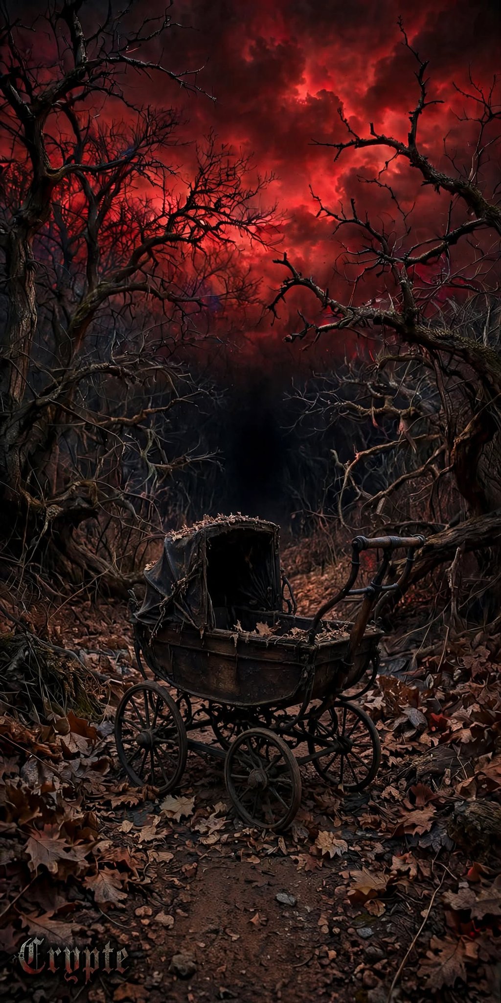 In the empty cradle, the echo of the first cries fades into silence... All that remains is emptiness…
