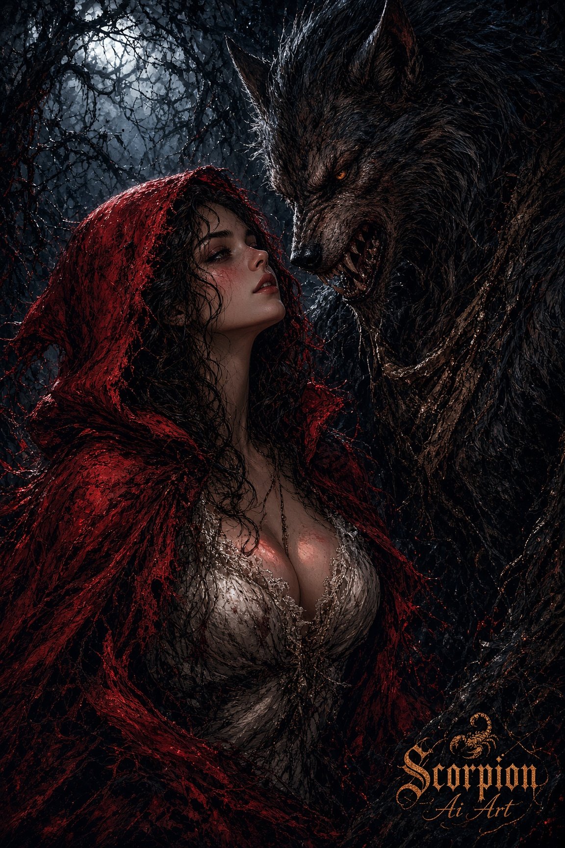 Red in the Deep Woods #BeautifulChaos