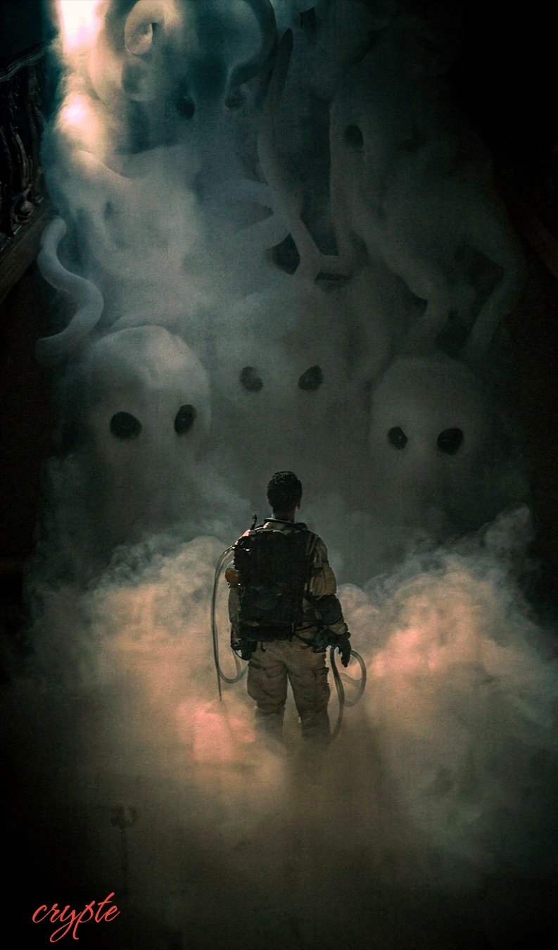 What if Ghosts were real? Who you Gonna Call? A nice challenge by @GuruScorpion 👻👻👻👻
