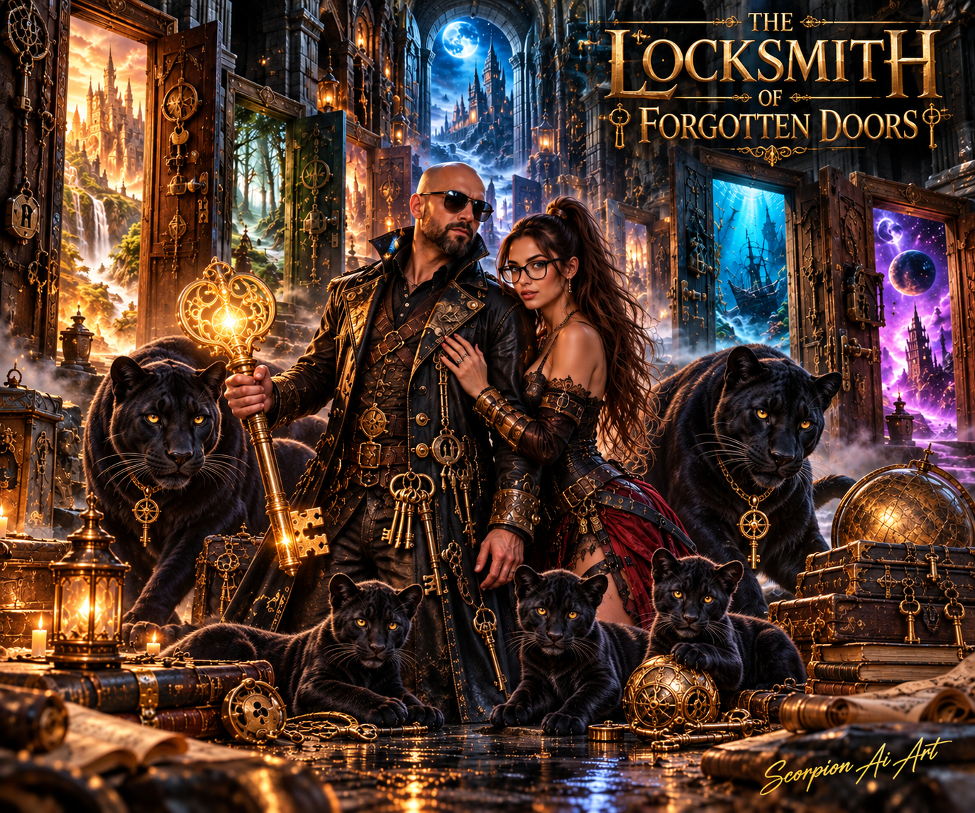 #dailyspark The Locksmith of Forgotten Doors You found the doors I’d closed before, and loved what w…