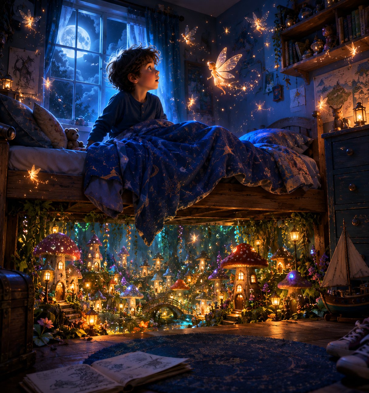 #dailyspark “the city under your bed”