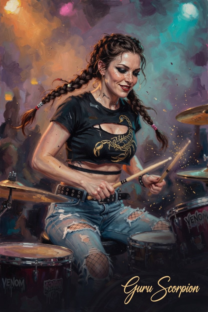 Your Favorite Instrument 🥁 Bonus with Your Favorite Person @gigisaiart247 All welcome to join @harvy…