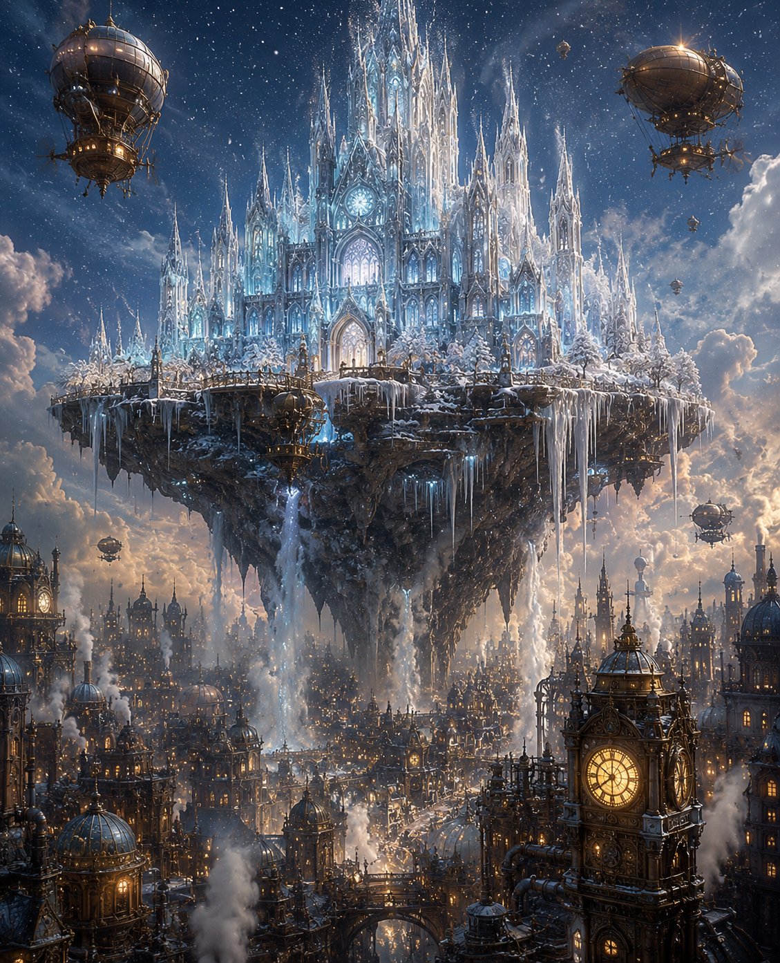 #dailyspark “a cathedral of snow that never lands”