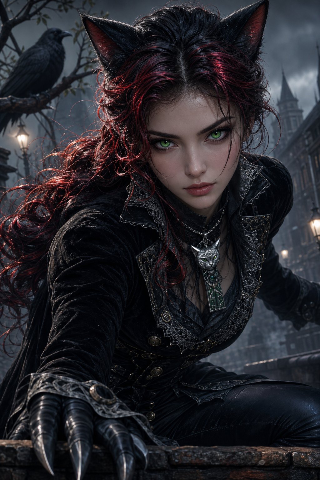 1830s or Gaslight Catwoman I decided to go back another 50 years.