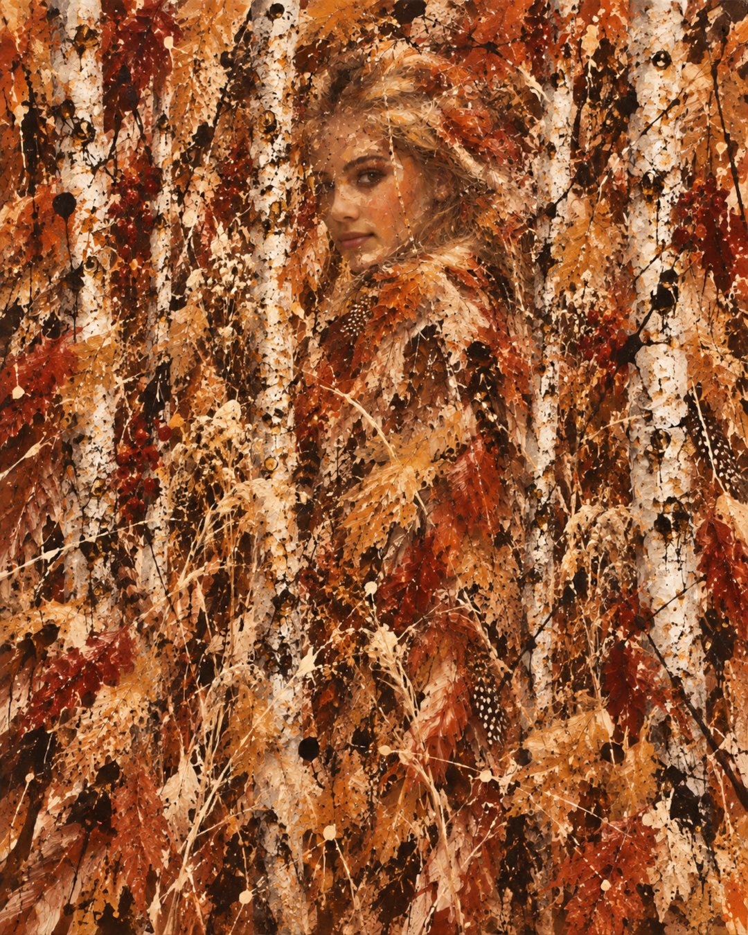 Chaos of Color #FeatherFashion #AutumnEdition @GuruScorpion