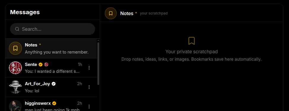 We just added notes to Messages. Simple. shout out to @Sente for putting this in my mind.
