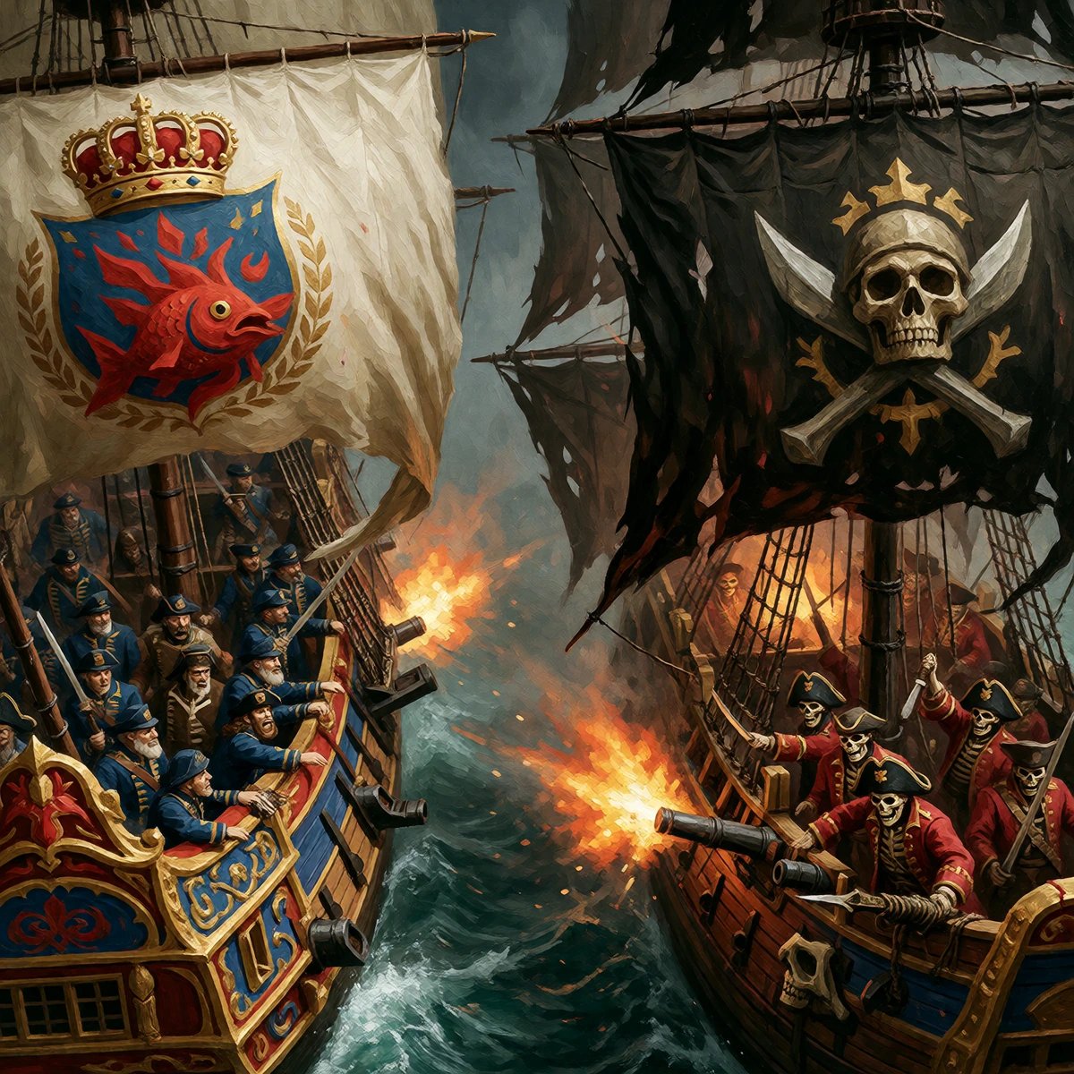 #AugustAipocalypse Day 24: Oceanic Onslaught - Shipboard Combat On the High Seas