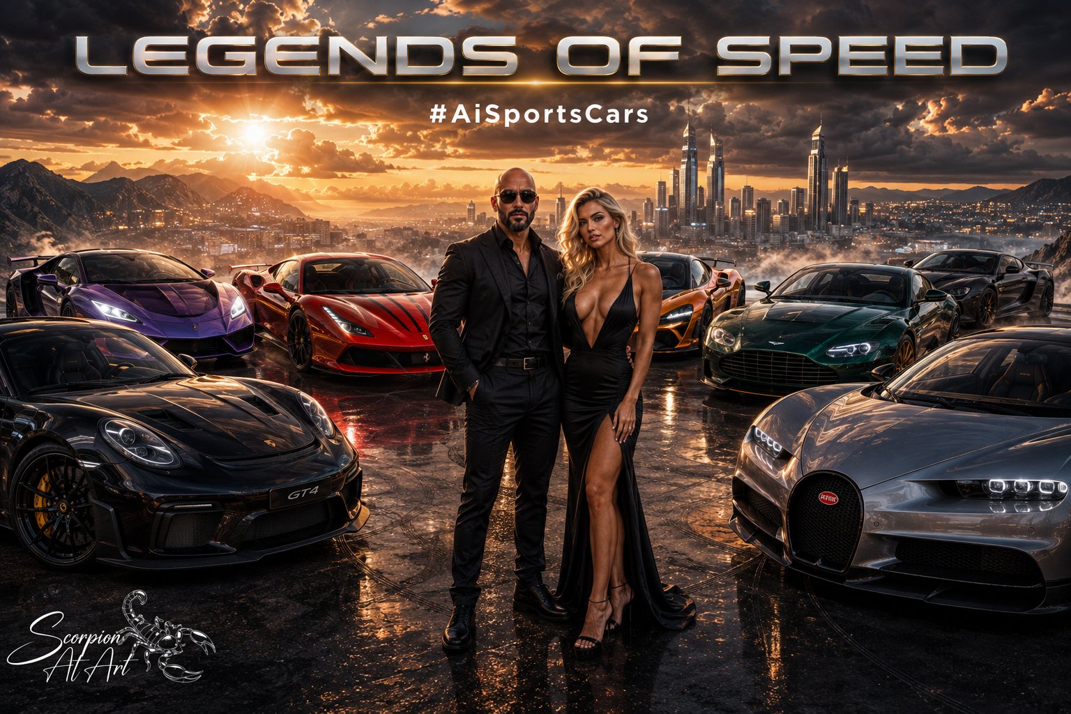 🔥 Day 7 — #AiSportsCars Ultimate Exotic Showdown This is it — the final clash of legends. Day 7 brin…
