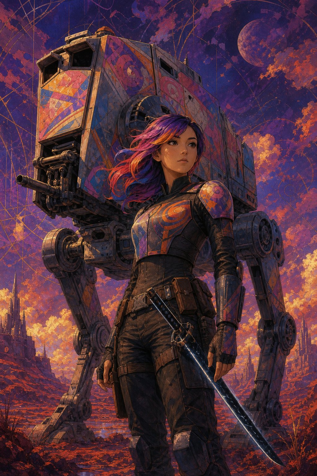 Thanks @Jinx and @GuruScorpion for the inspiration. Sabine Wren scavenged, repaired, and gave a 'pro…