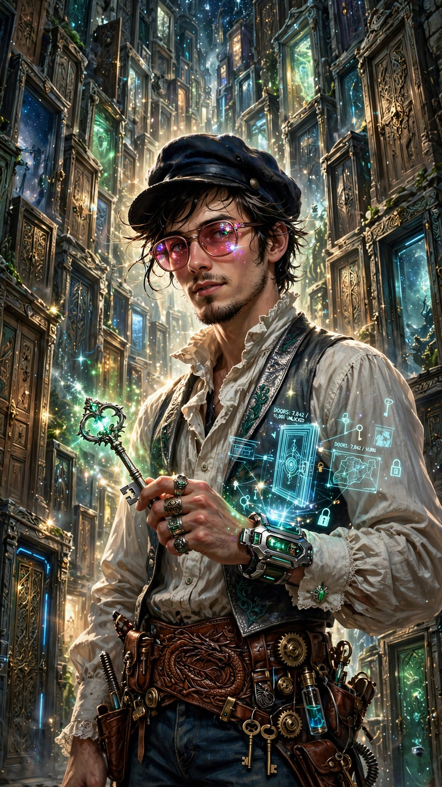 #dailyspark Locksmith of Forgotten Doors