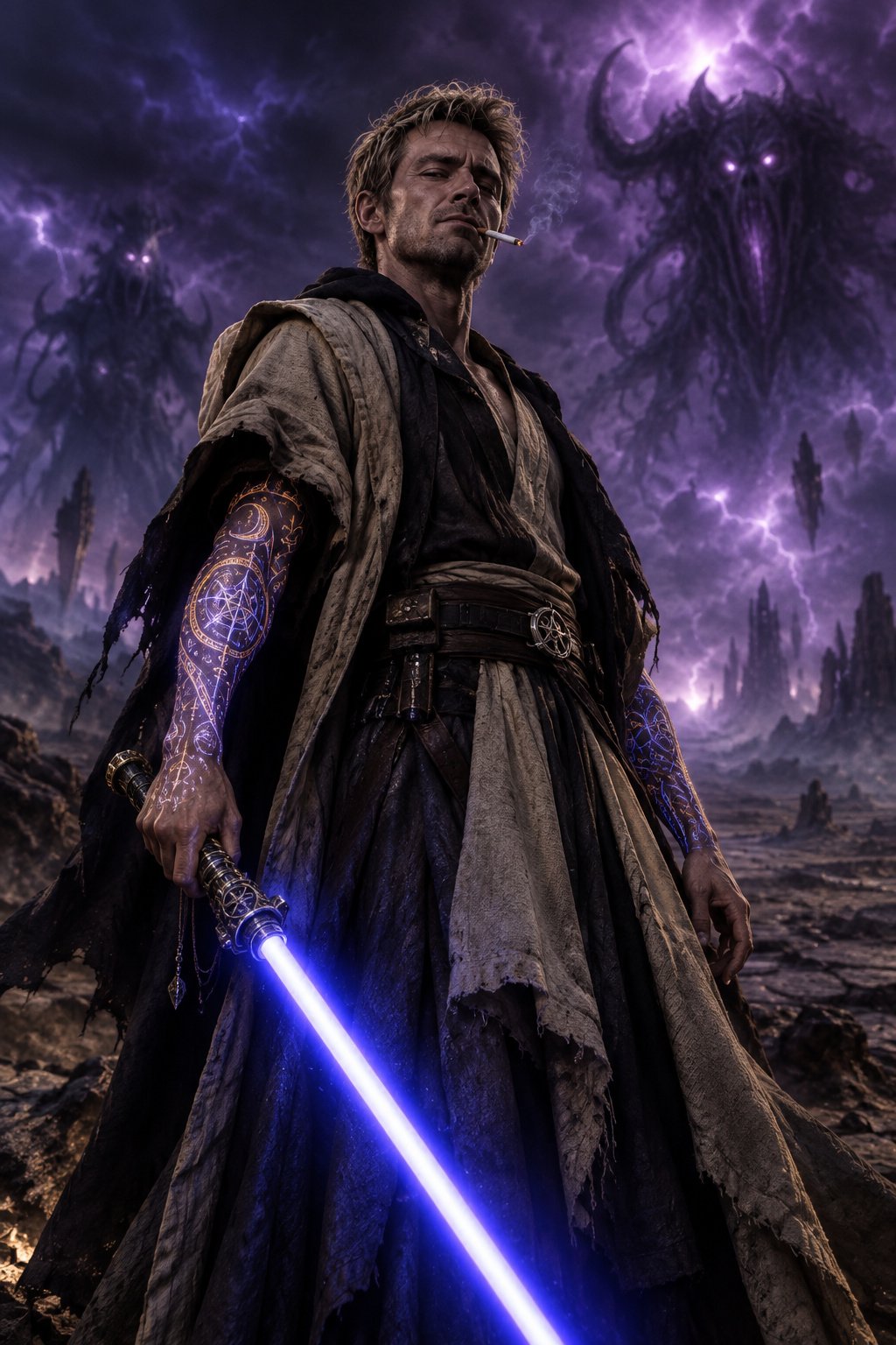 John Constantine enters the Star Wars universe. Not a Jedi, nor a Sith, he stands against the darkne…