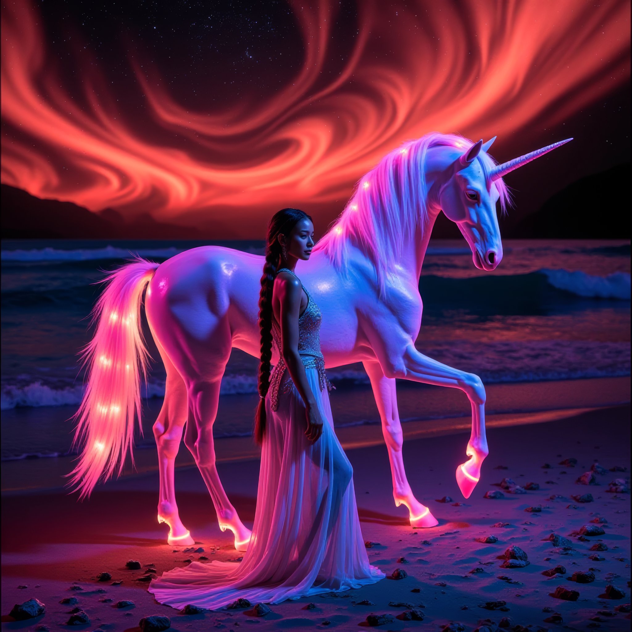 Lit for the long weekend...✨️🌊🦄🌌🐈⬛ #Xmarks via @Mirrorize w/ Topaz Labs 🧼 #AIart️️️️️️️️️️️️️️️️️️️…