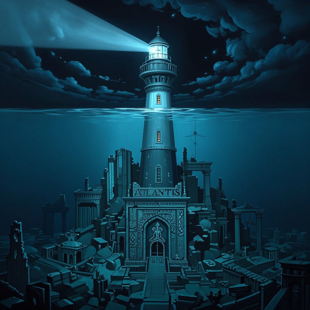 #dailyspark A lighthouse warning ships away from land that sank