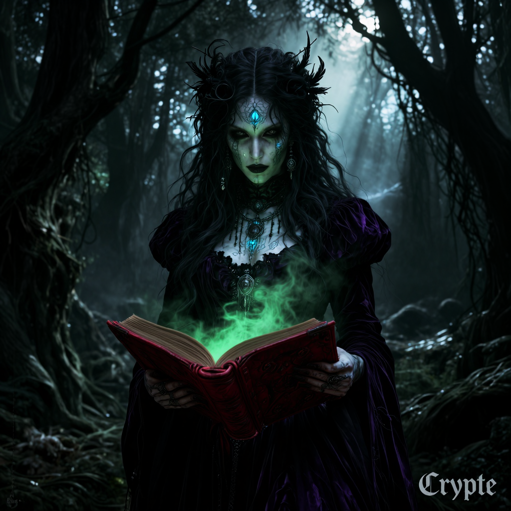 #OctoberLegends Hosted by@GuruScorpion 🦂🫵💥 Day 4:Forest Witch