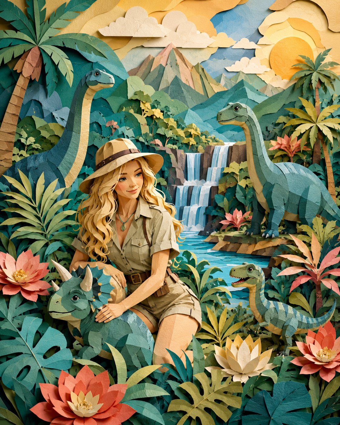 Dinosaur Paradise #dinoweek #dinosaursai