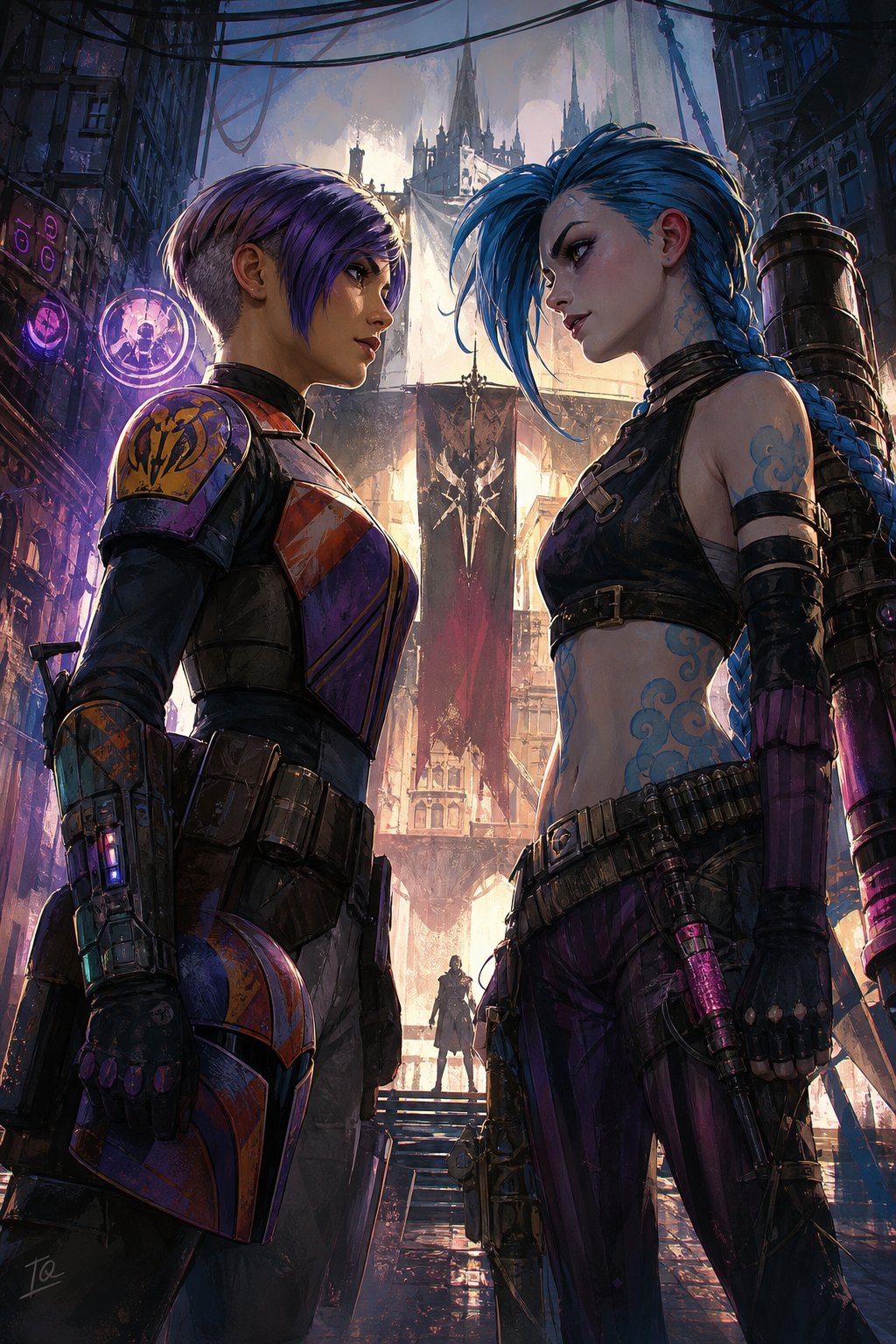 Sabine and Jinx Inspired by @GuruScorpion