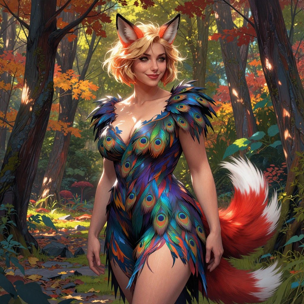 #FeatherFashion #AutumnEdition by @GuruScorpion Fantasy Realm and Pop Art