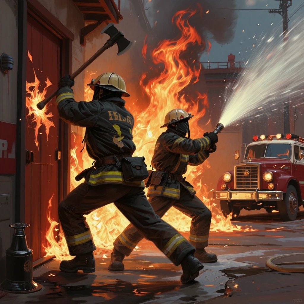 #FirstResponders by @GuruScorpion Running towards the danger