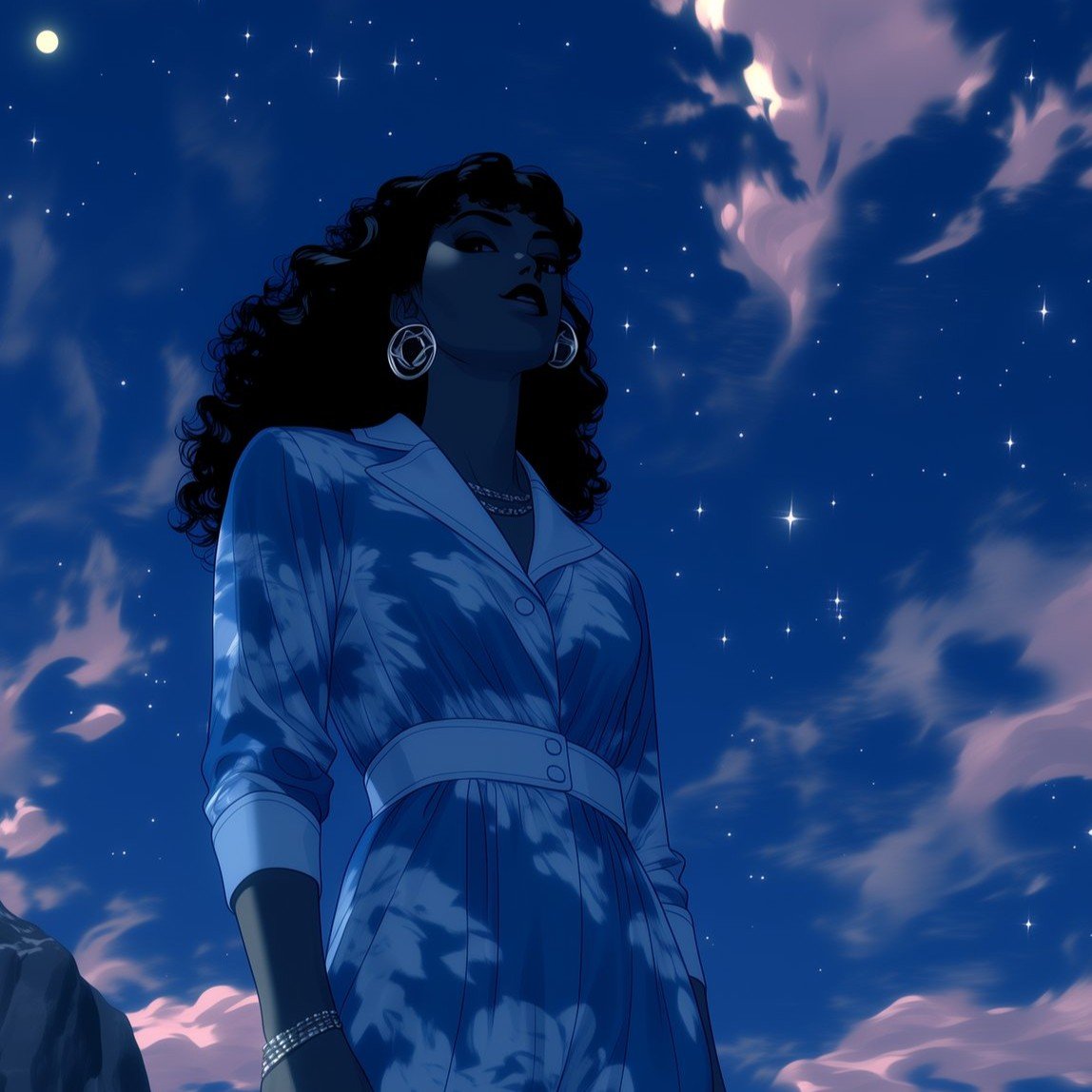 Galactera — Wear the midnight. Mirror the clouds.